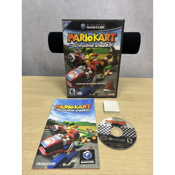 Nintendo GameCube, 2003 Mario Kart: Double Dash!! Complete Including MC - Picture 2 of 6